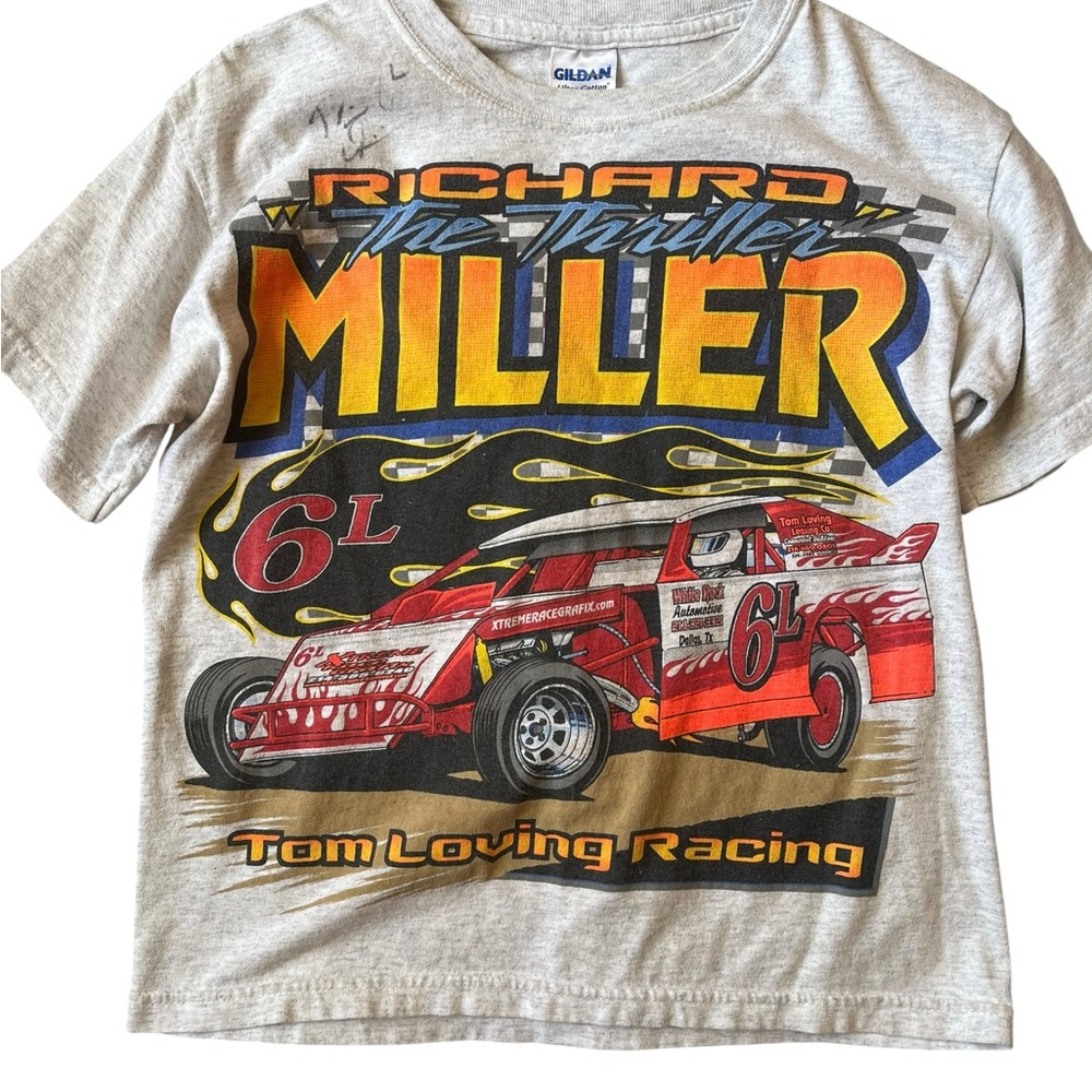 *Signed* Kids Racing Graphic T-Shirt - Miller the Thriller